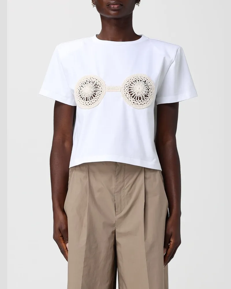 Magda Butrym T-shirt damen Weiß