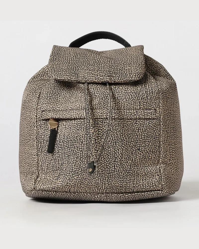 Borbonese Rucksack damen Weiß
