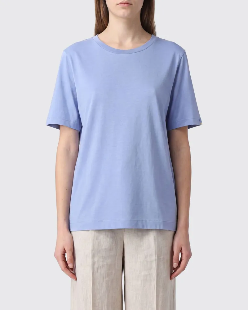 Herno T-shirt damen Hellblau