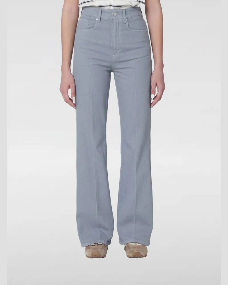 A.P.C. Flared Jeans aus Bio-Baumwolldenim Blau