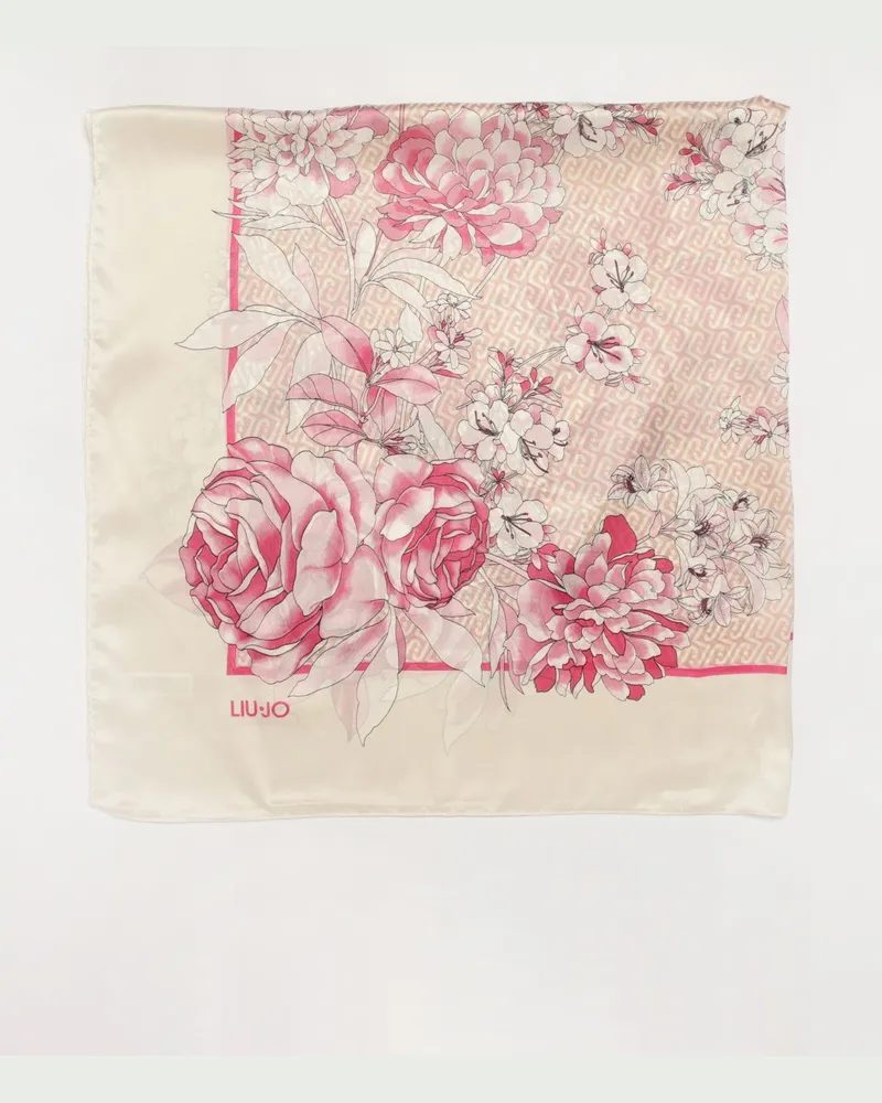Liu Jo Peony Foulard aus bedrucktem Polyester Fa02
