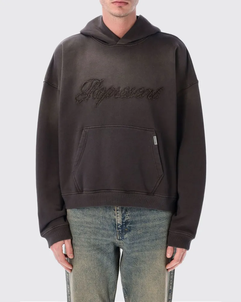 REPRESENT Sweatshirt herren Schwarz