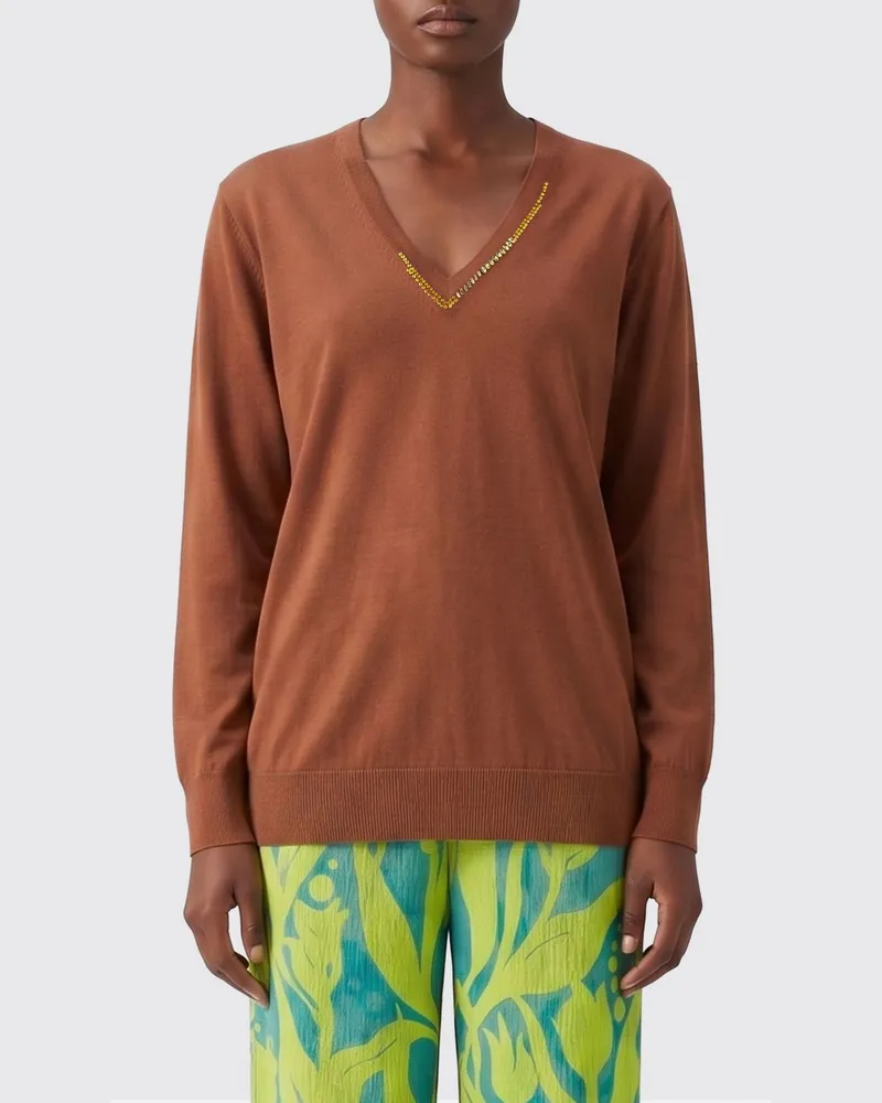 Dries van Noten Pullover damen Braun