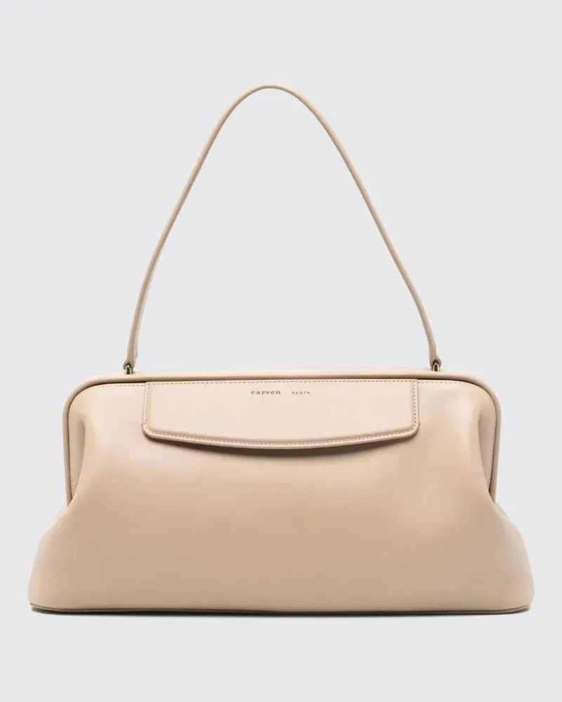 Carven Schultertasche damen Beige