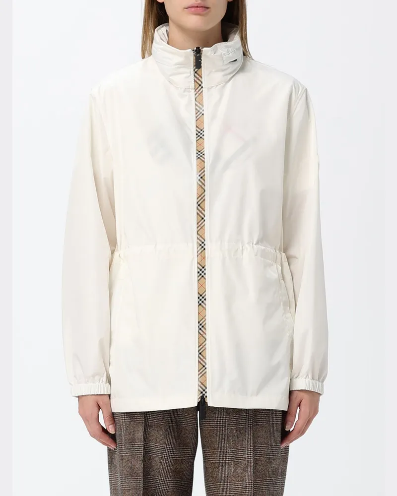 Burberry Jacke damen Weiß