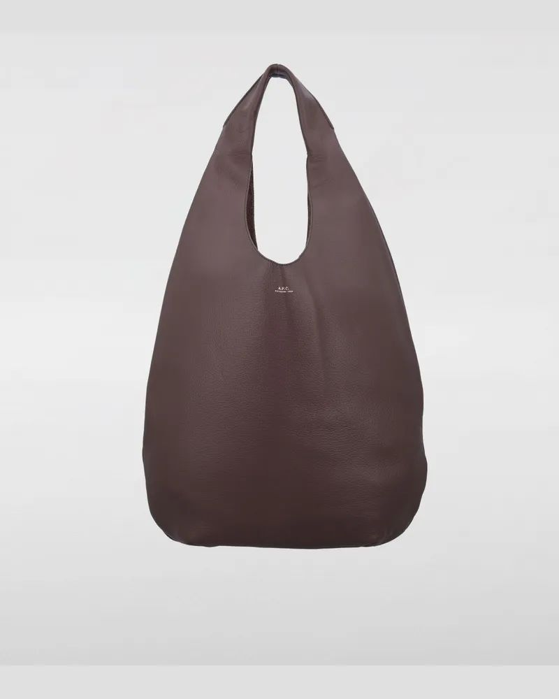 A.P.C. Handtasche damen Weinrot