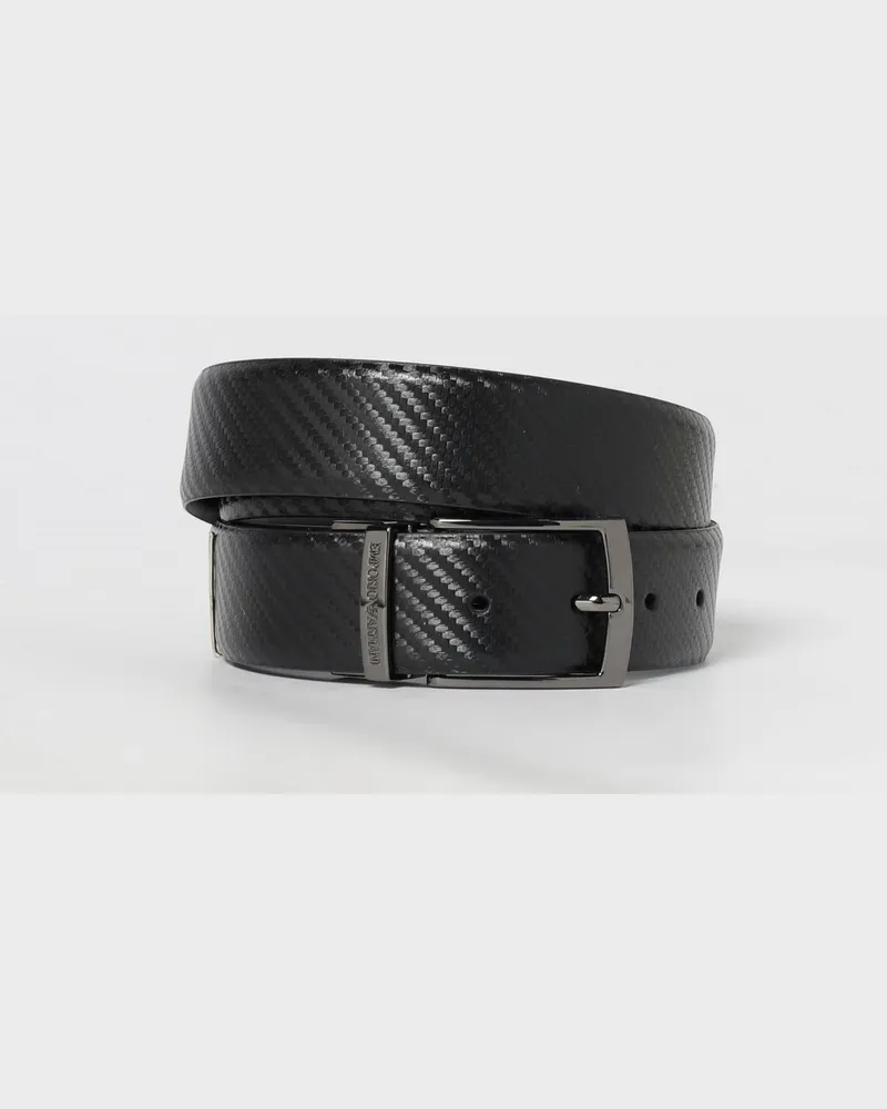 Emporio Armani Grtel herren Schwarz