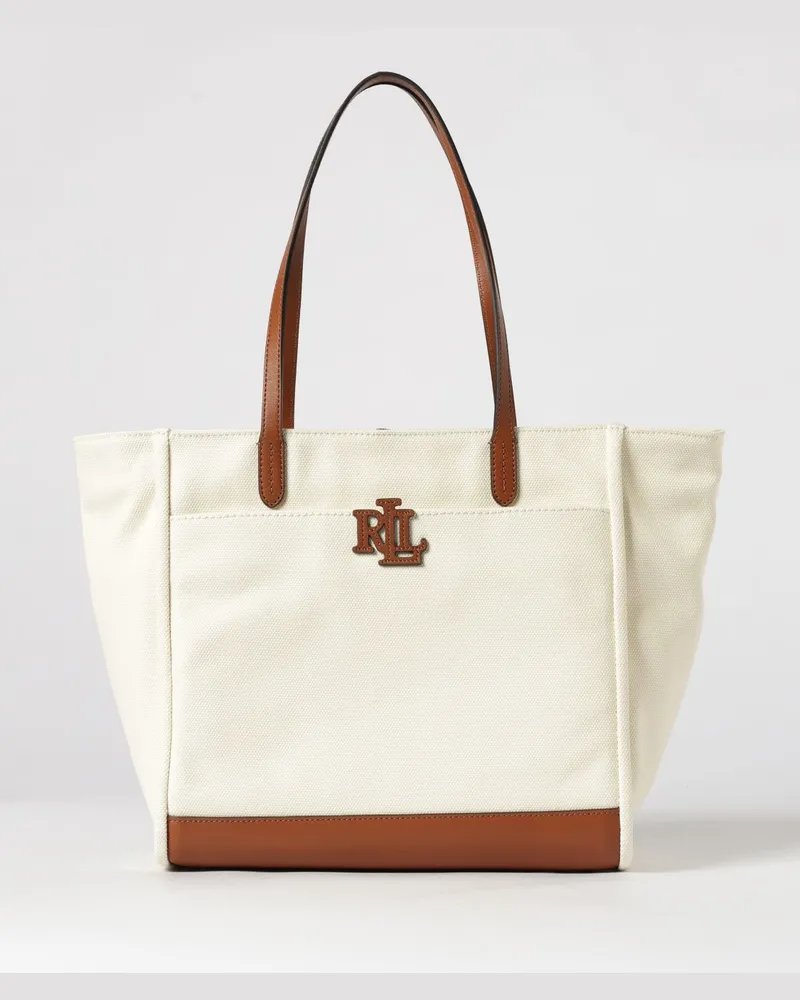Ralph Lauren Schultertasche damen Cream