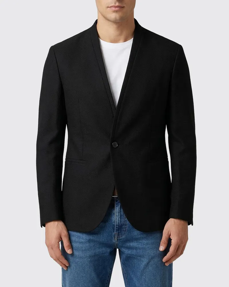 Giorgio Armani Jacke herren Schwarz