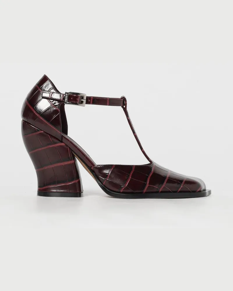 Loewe Schuhe damen Burgunderrot
