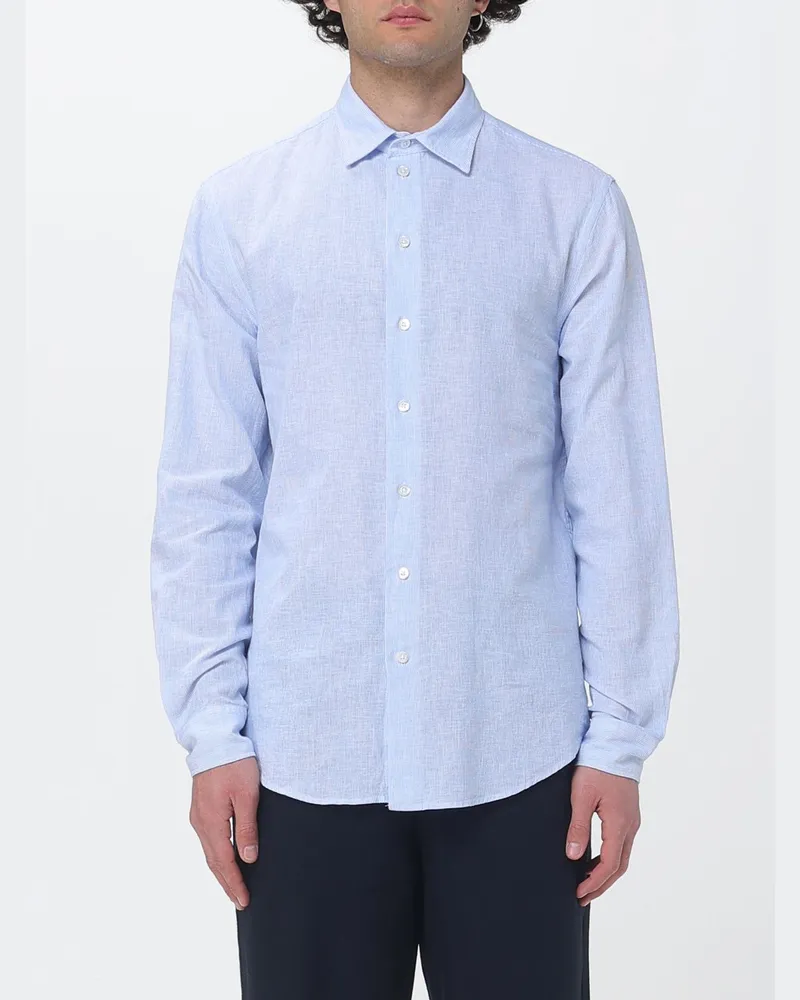 Emporio Armani Hemd herren Hellblau