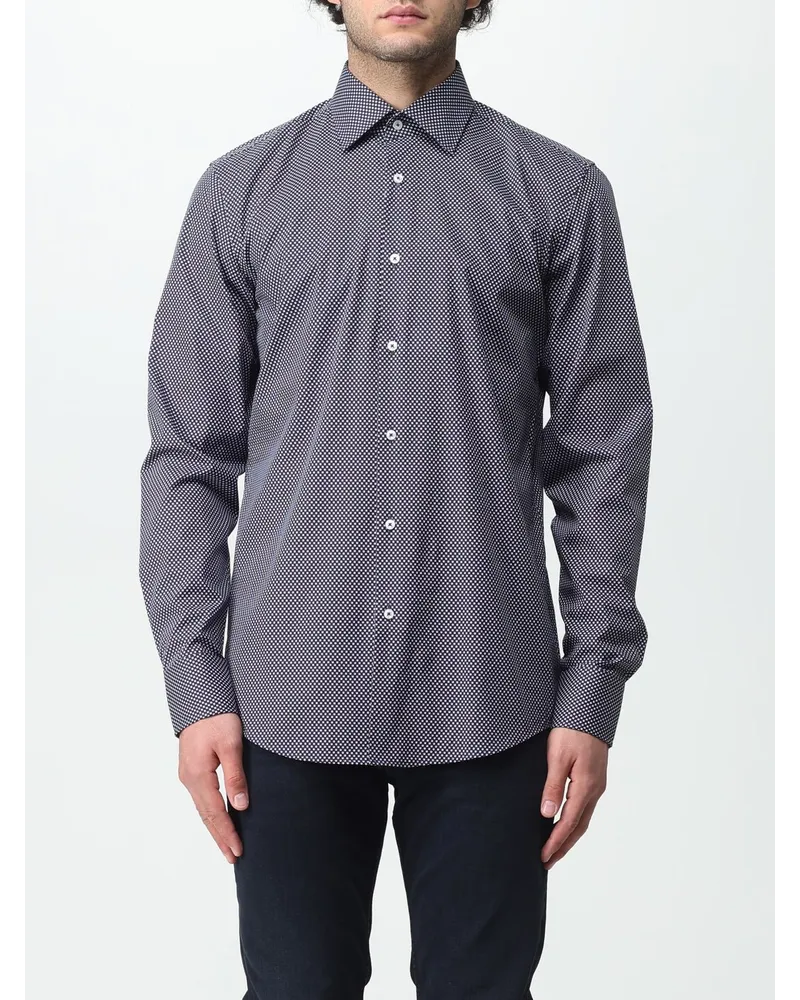 HUGO BOSS Hemd herren Blau