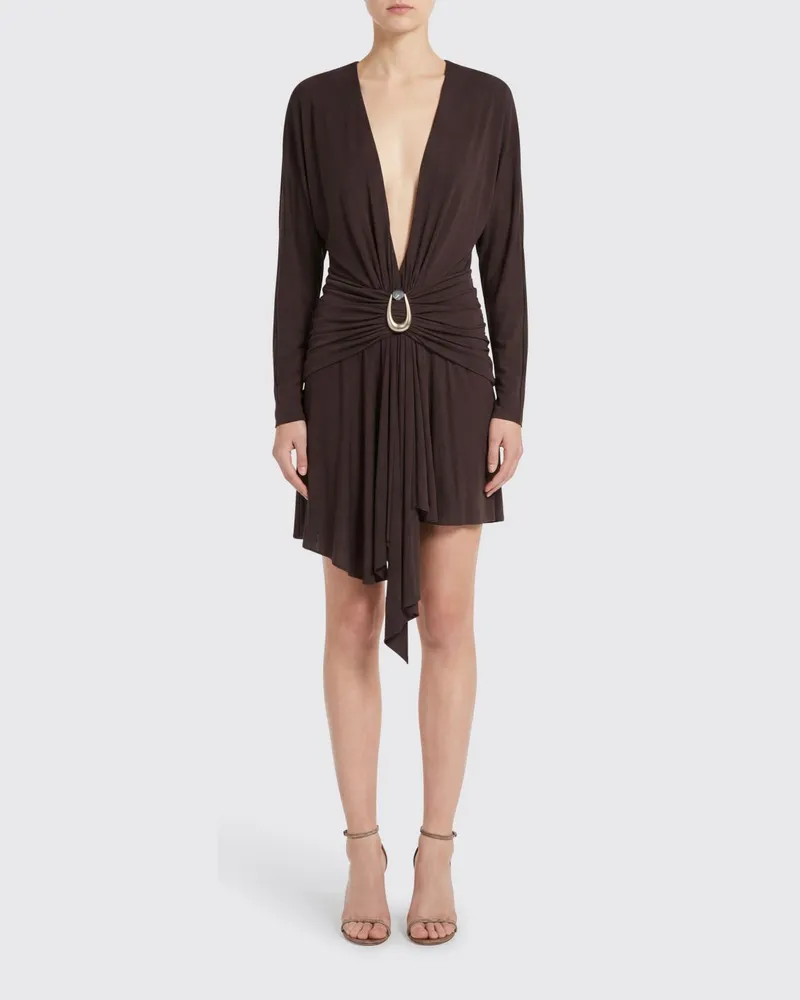 Christopher Esber Kleid damen Braun
