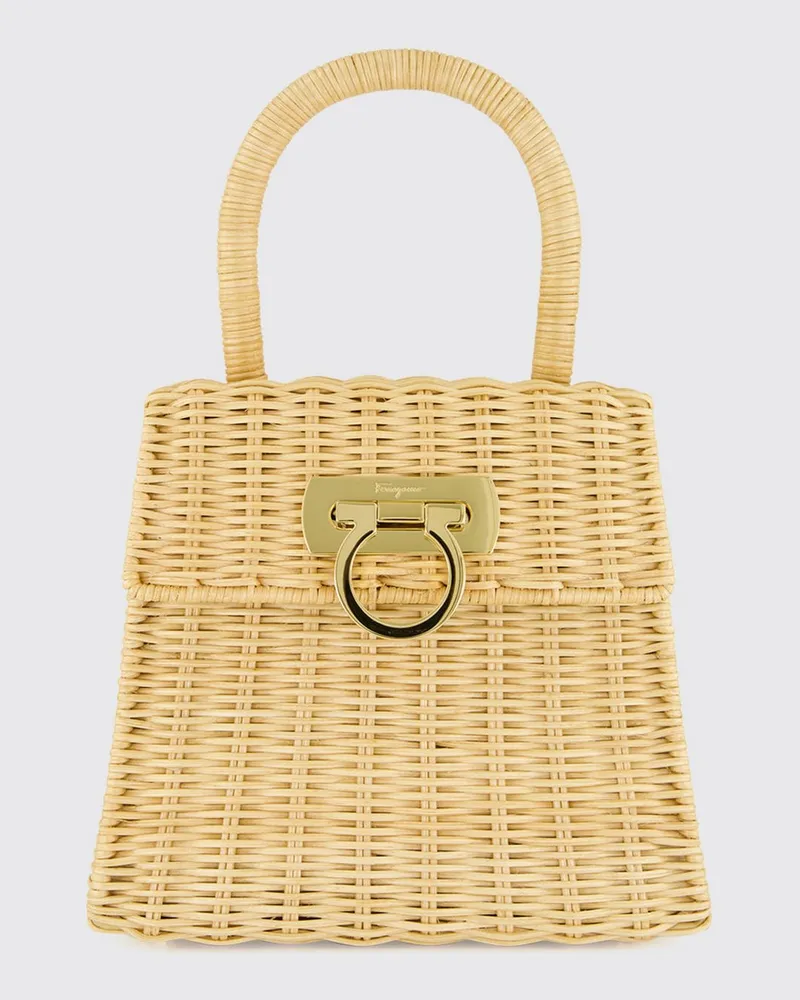 Ferragamo Handtasche damen Natural