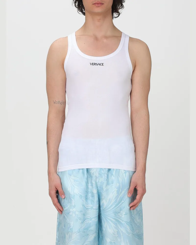 Versace T-shirt herren Weiß