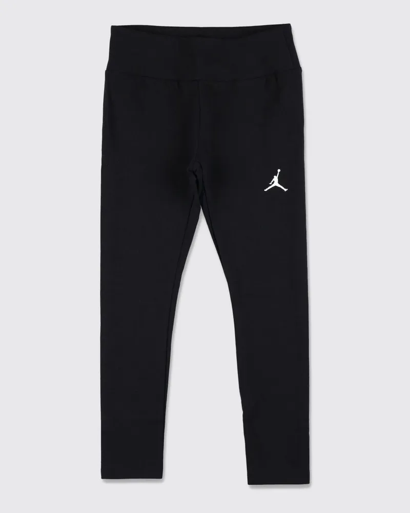 Nike Skinny Fit Sport-Leggings aus Jersey von für Kinder mit Kontrastlogo Schwarz