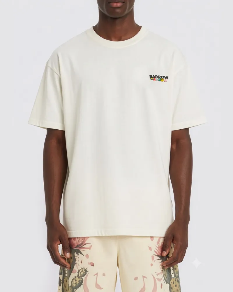 BARROW T-shirt herren Weiß