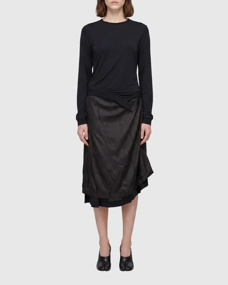 Maison Margiela Kleid damen Schwarz
