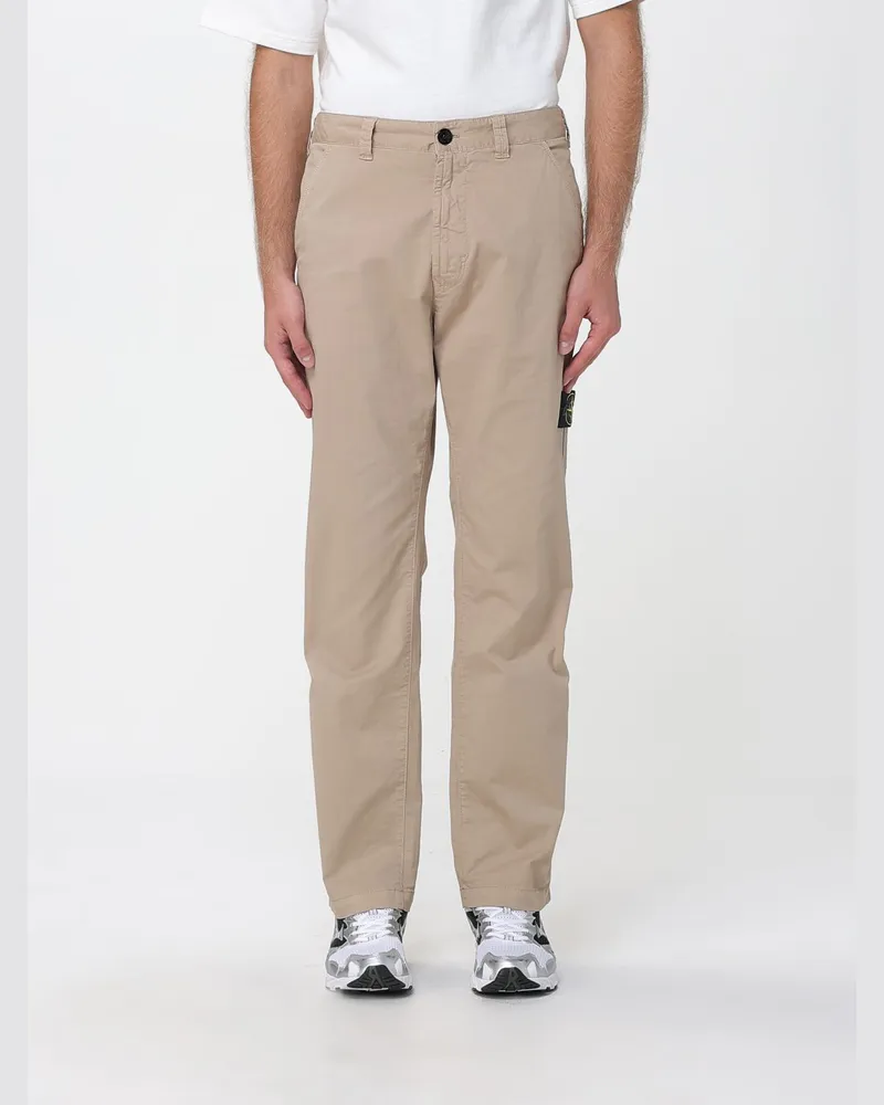 Stone Island Hose herren Beige