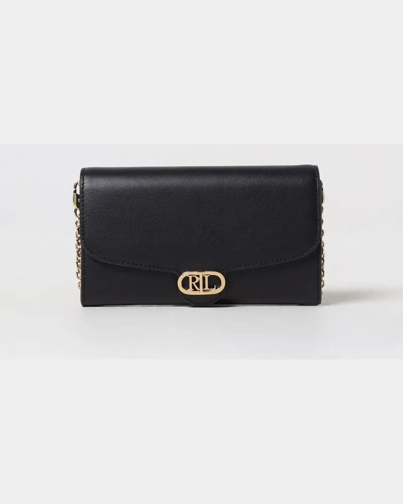 Ralph Lauren Schultertasche damen Schwarz