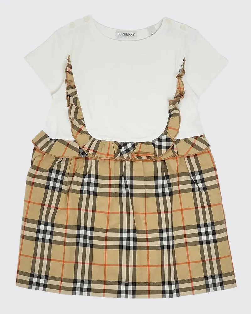 Burberry Kleid kinder Weiß