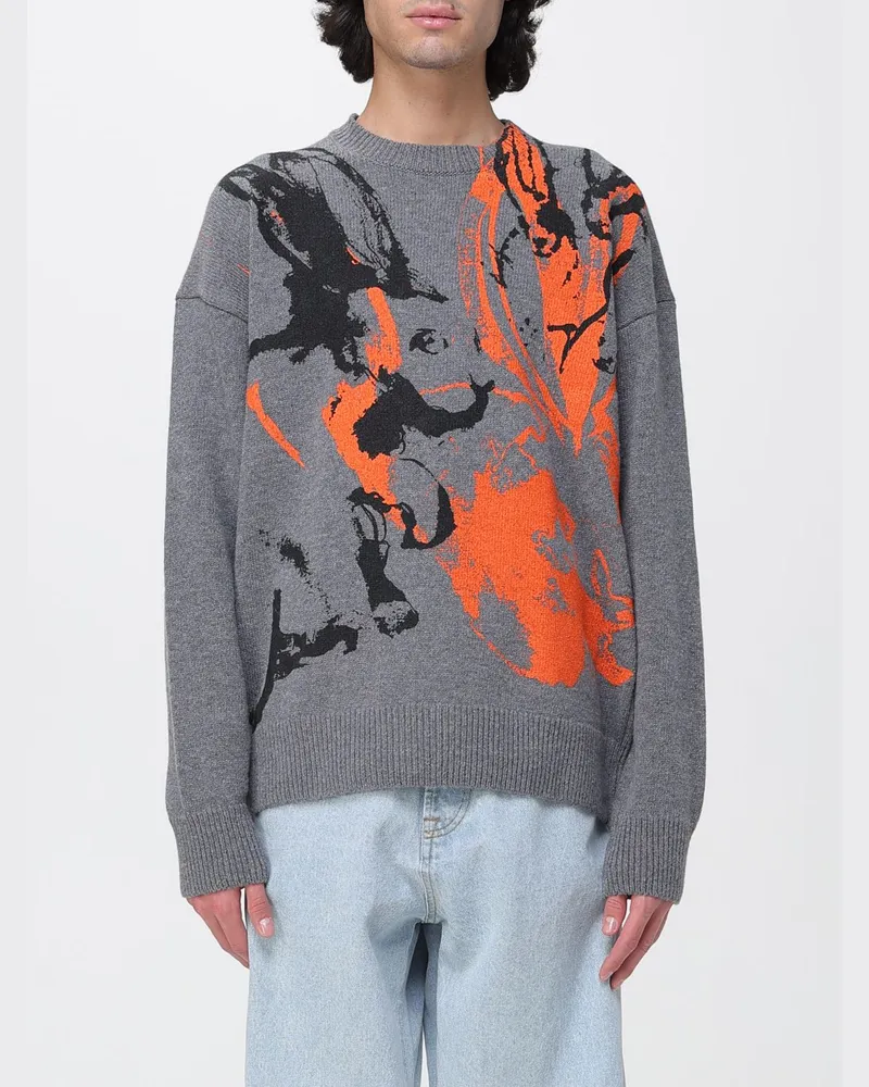 MSGM Sweatshirt herren Grau