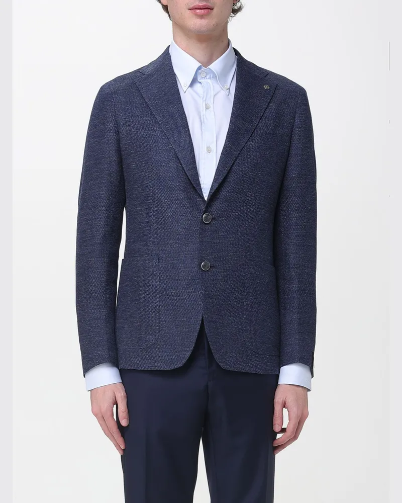 Tagliatore Jacke herren Blau