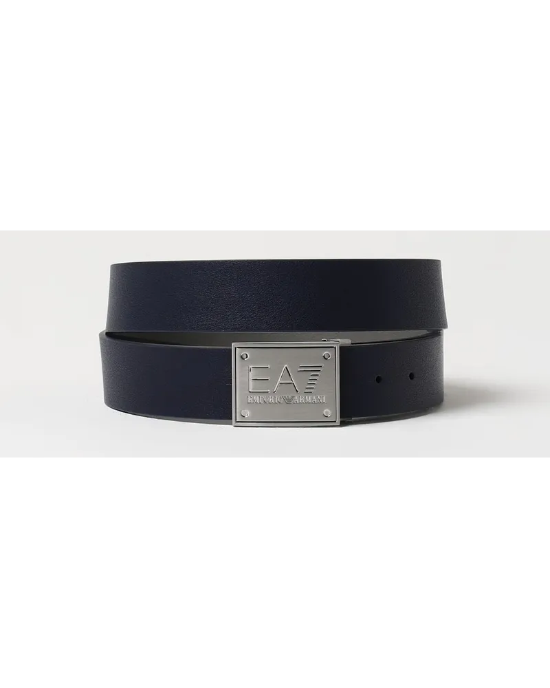 EA7 Grtel herren Blau