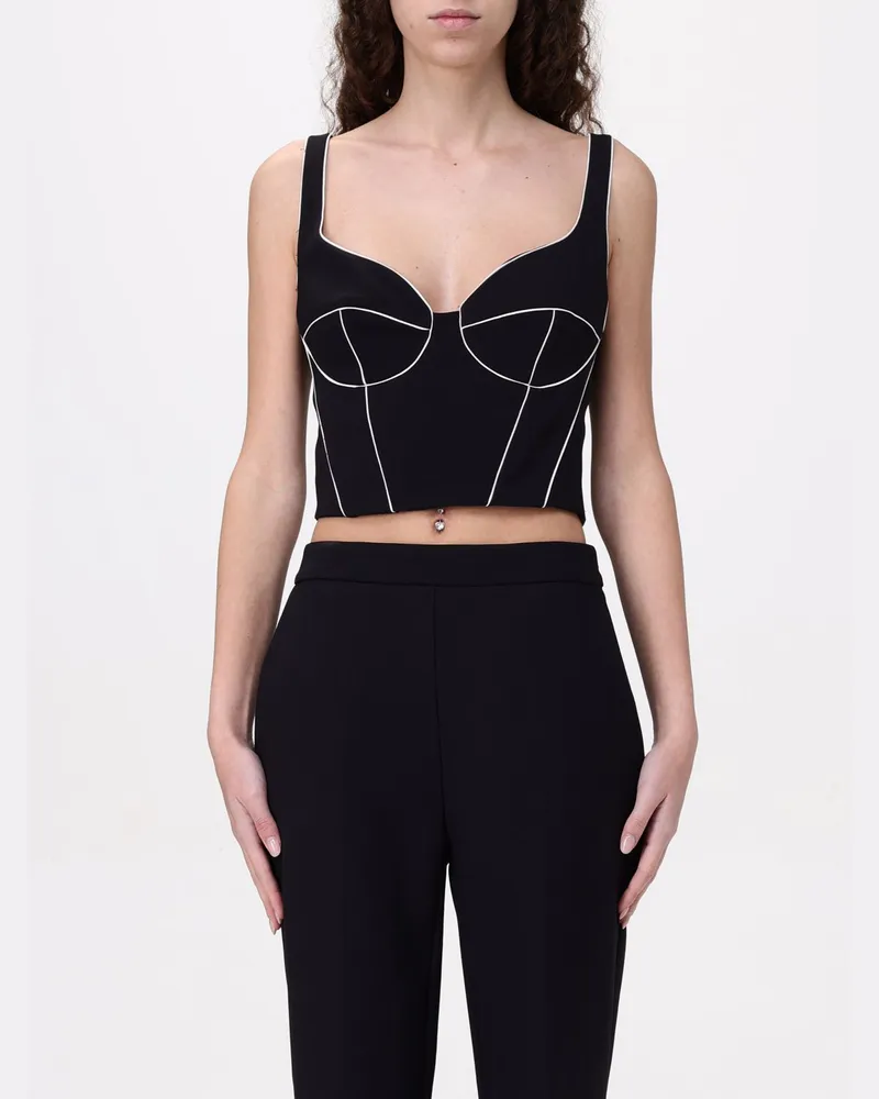 Elisabetta Franchi Top damen Schwarz