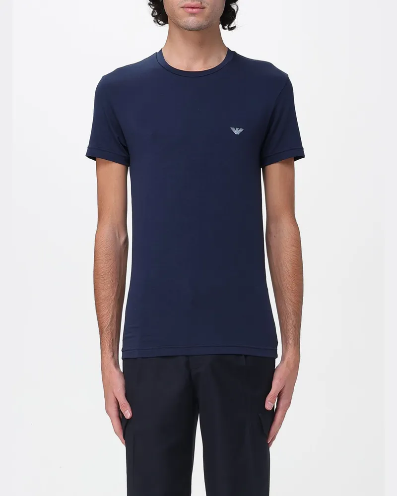Emporio Armani T-shirt herren Marine