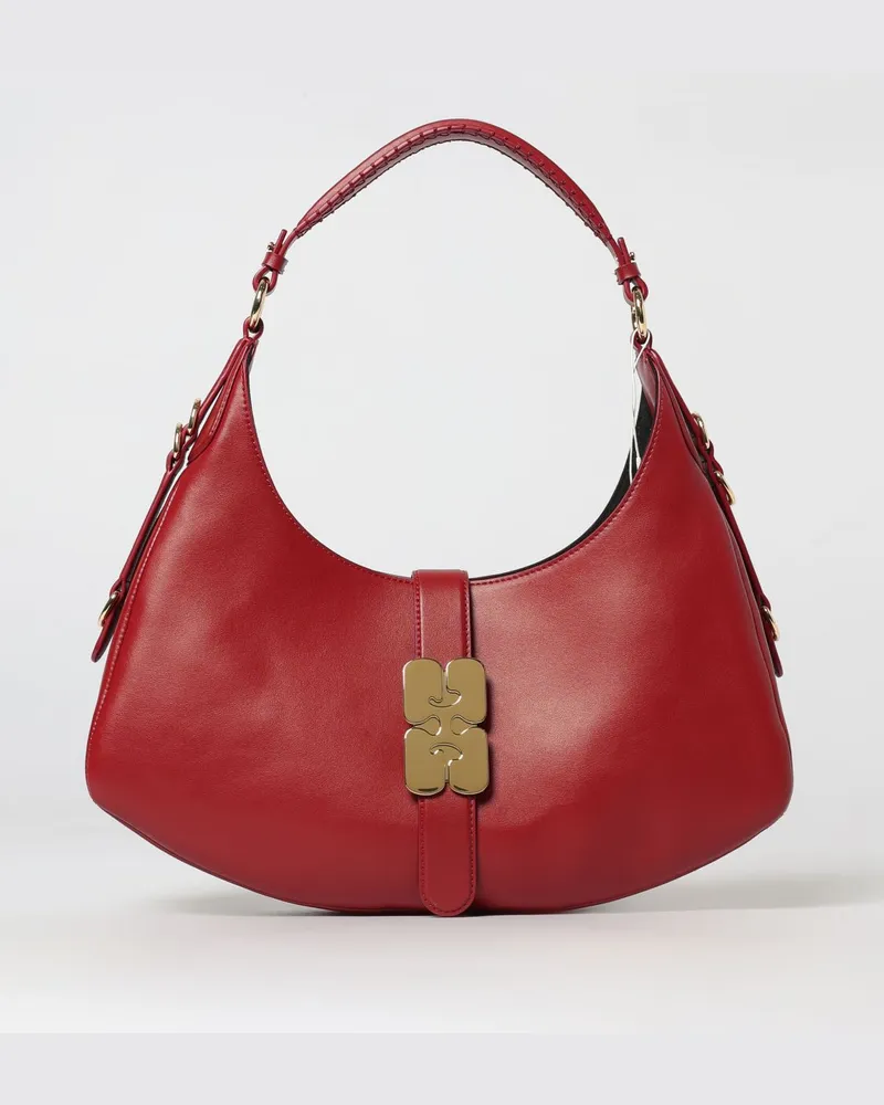 Ganni Umhängetasche damen Rot