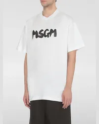 MSGM T-shirt Weiß