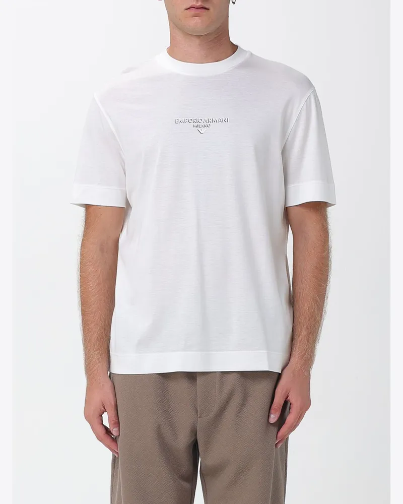 Emporio Armani T-shirt herren Weiß