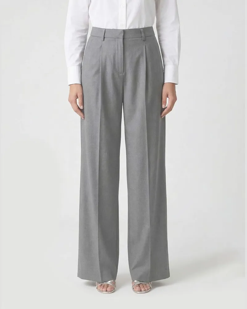 Giorgio Armani Hose damen Grau