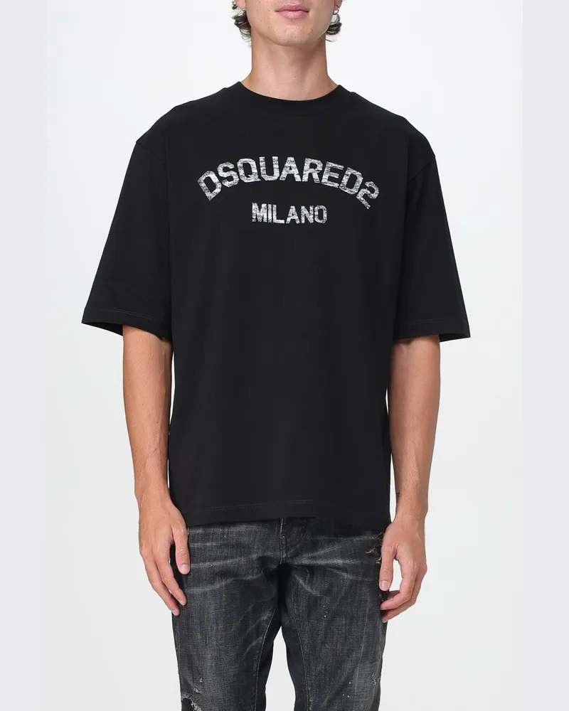 Dsquared2 T-shirt herren Schwarz