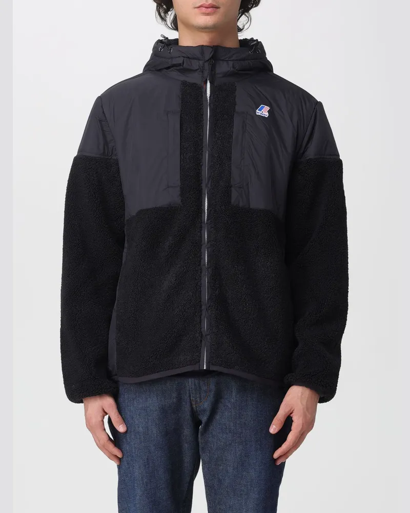 K-Way Jacke herren Schwarz