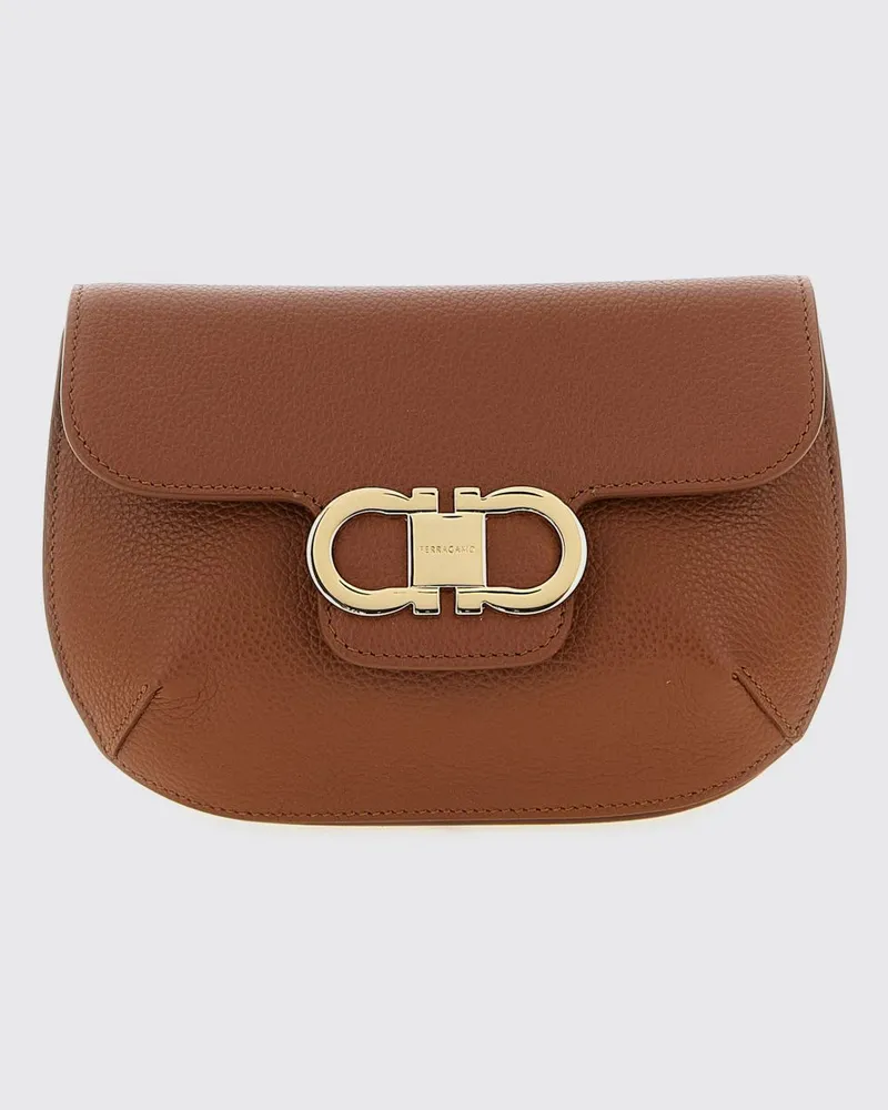 Ferragamo Schultertasche damen Leder