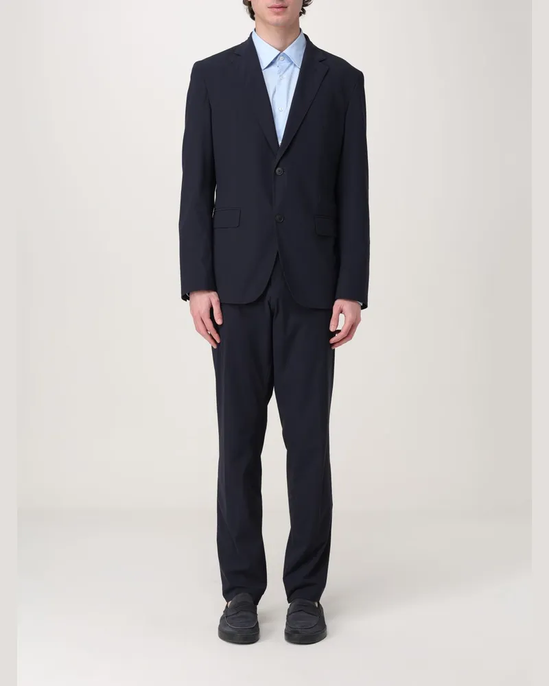 HUGO BOSS Anzug herren Blau