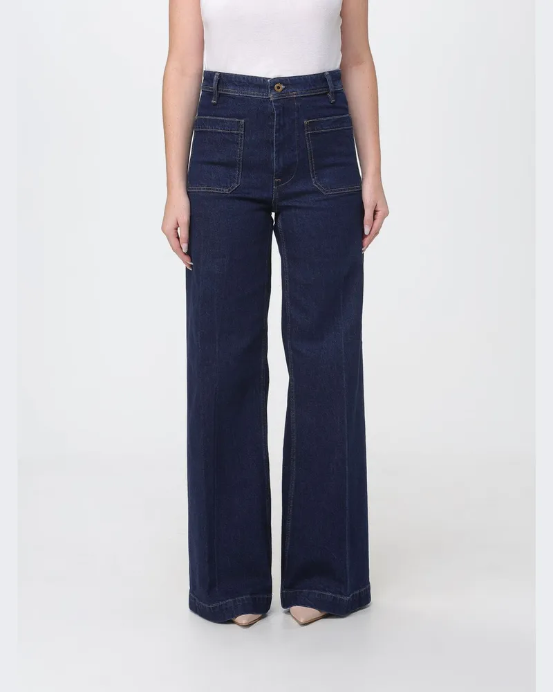 Ralph Lauren Palazzo-Jeans mit hoher Taille aus Stretch-Denim Denim