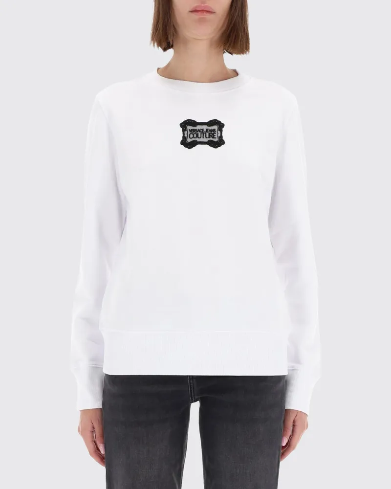 Versace Jeans Sweatshirt damen Weiß