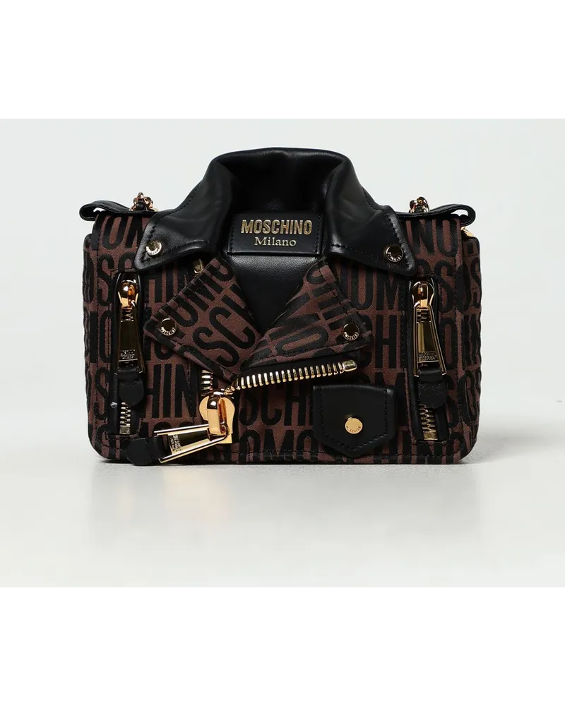 Moschino Umhngetasche damen Braun