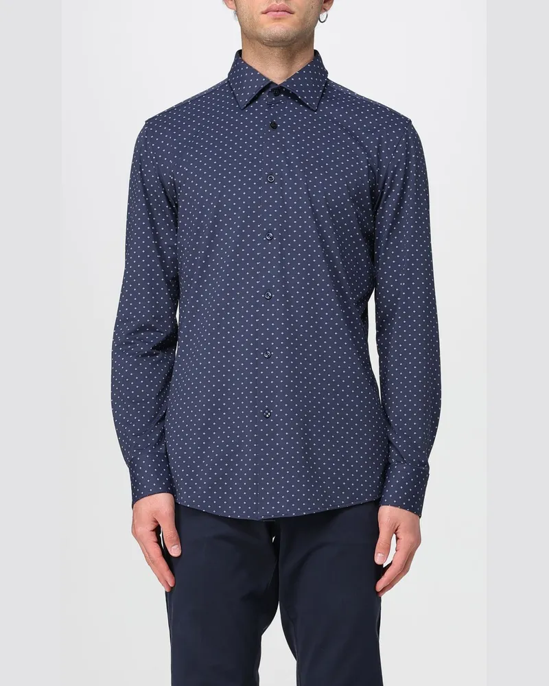 HUGO BOSS Hemd herren Blau