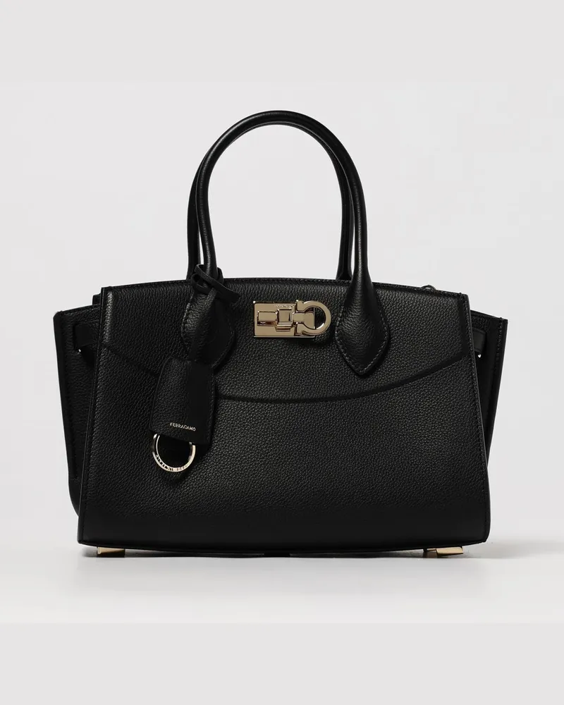 Ferragamo Schultertasche damen Schwarz