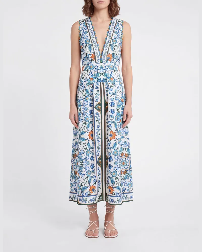 FARM Rio Kleid damen Weiß