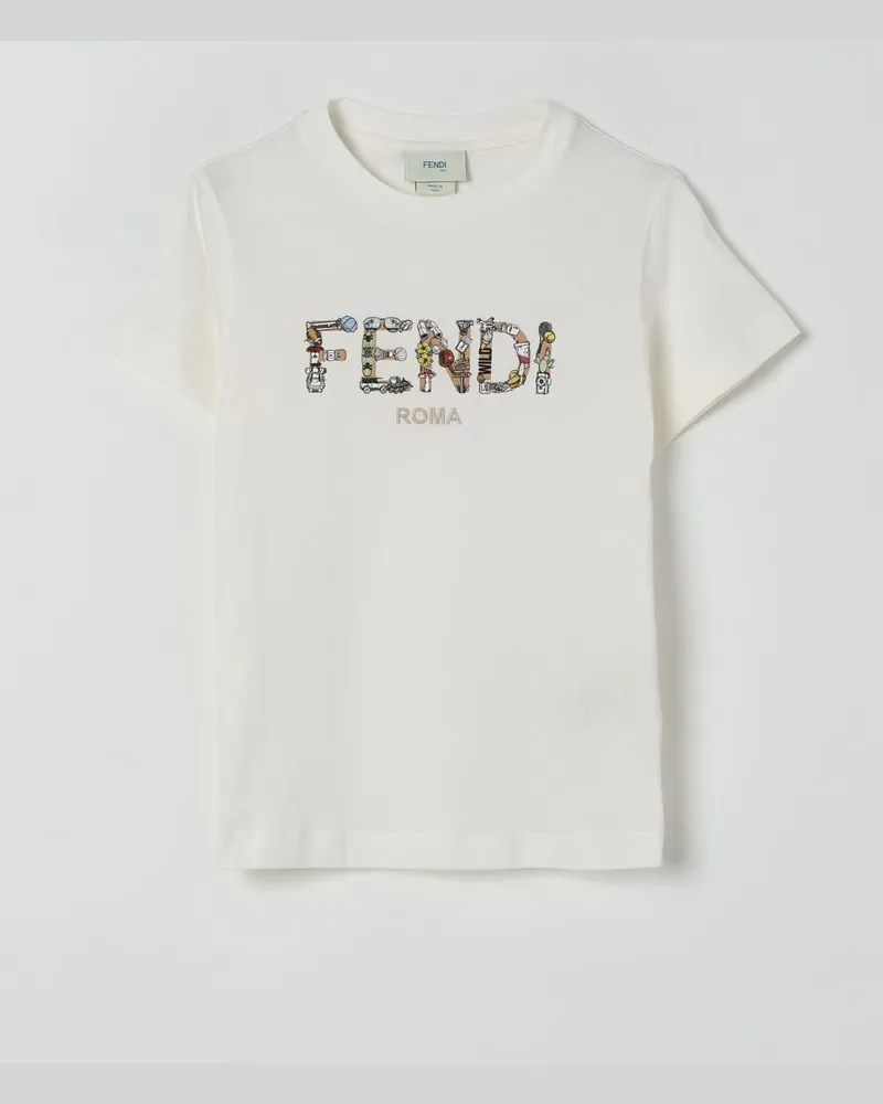 Fendi T-shirt kinder Weiß