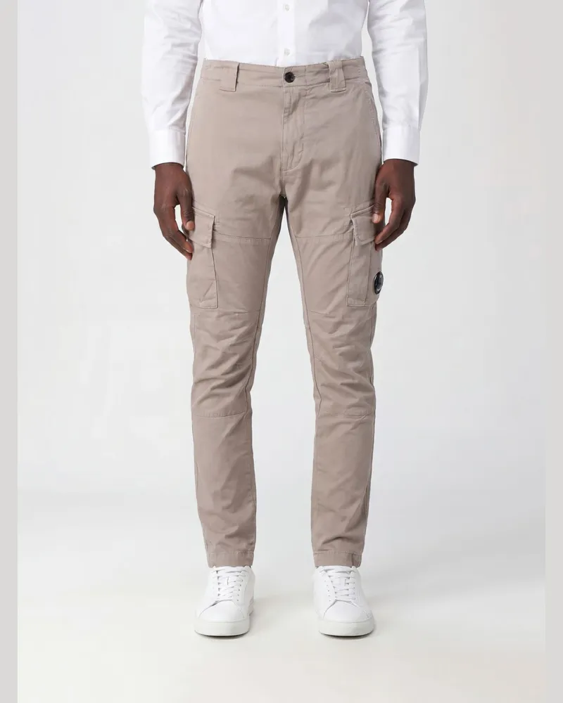C.P. Company Stretch-Baumwoll-Cargohose Grau