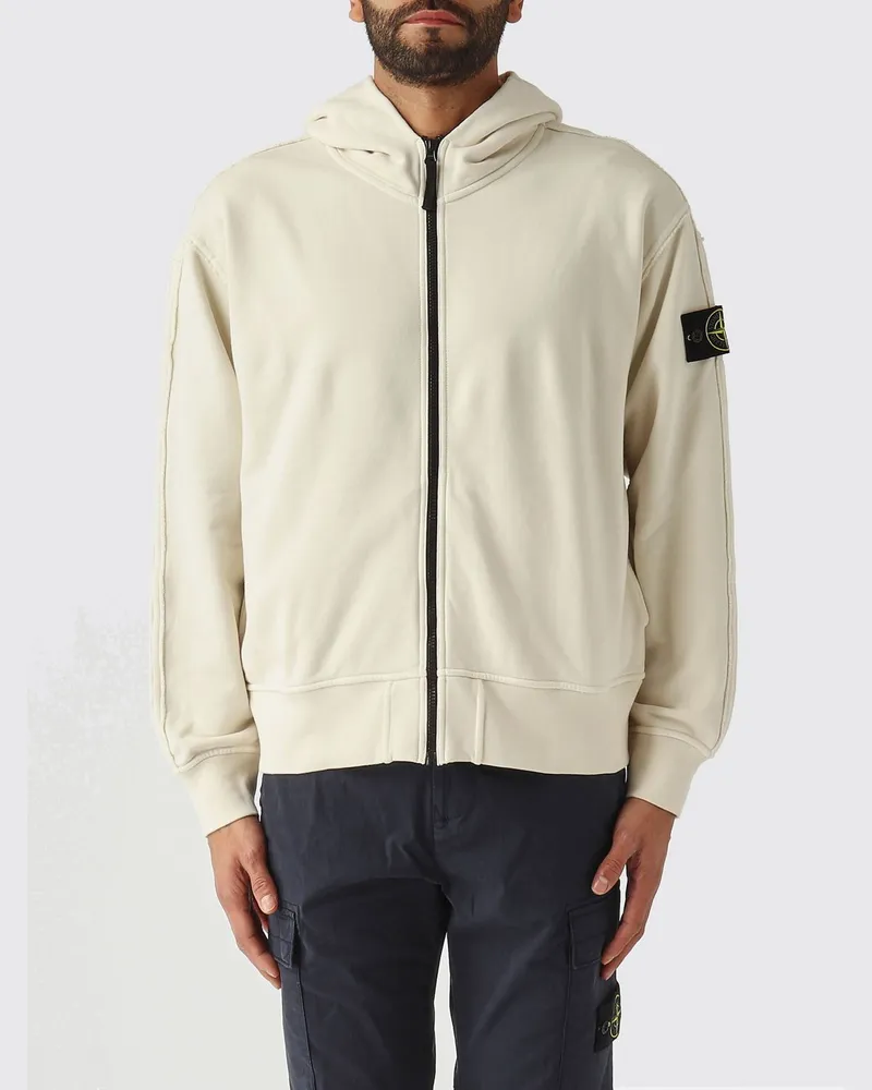 Stone Island Sweatshirt herren Ivory