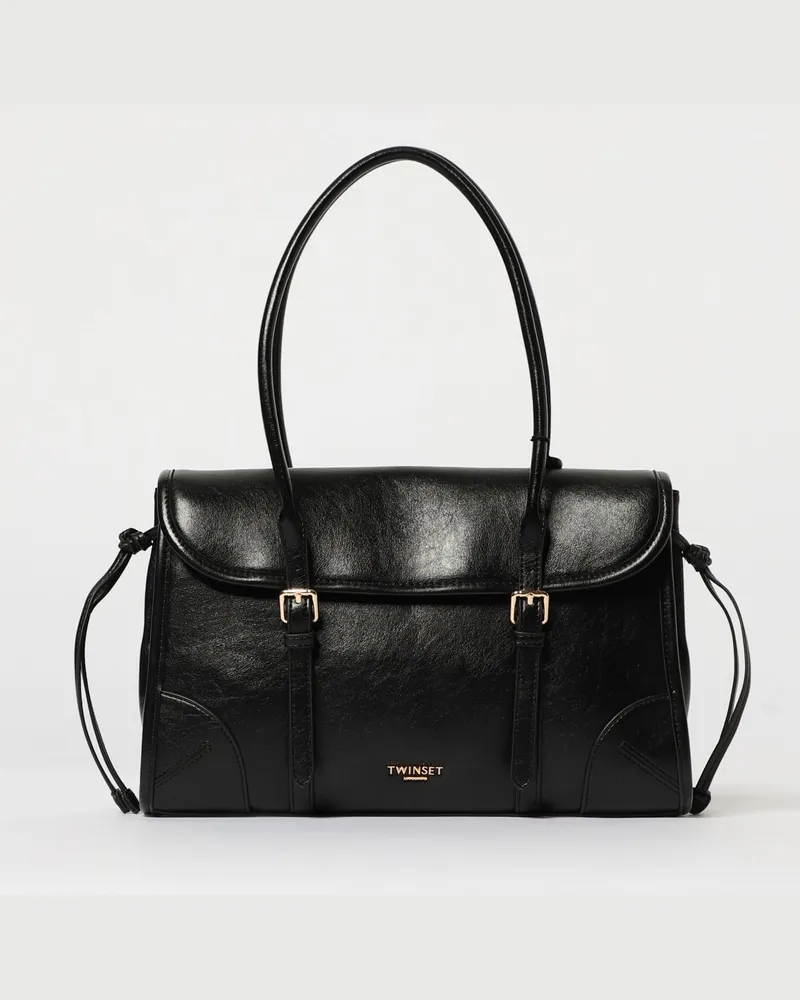 Twin-Set Schultertasche damen Schwarz