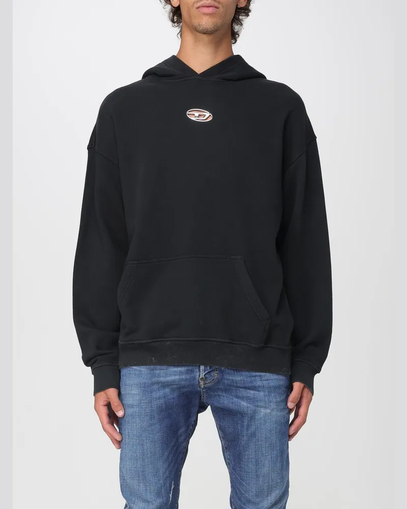 Diesel Sweatshirt herren Schwarz
