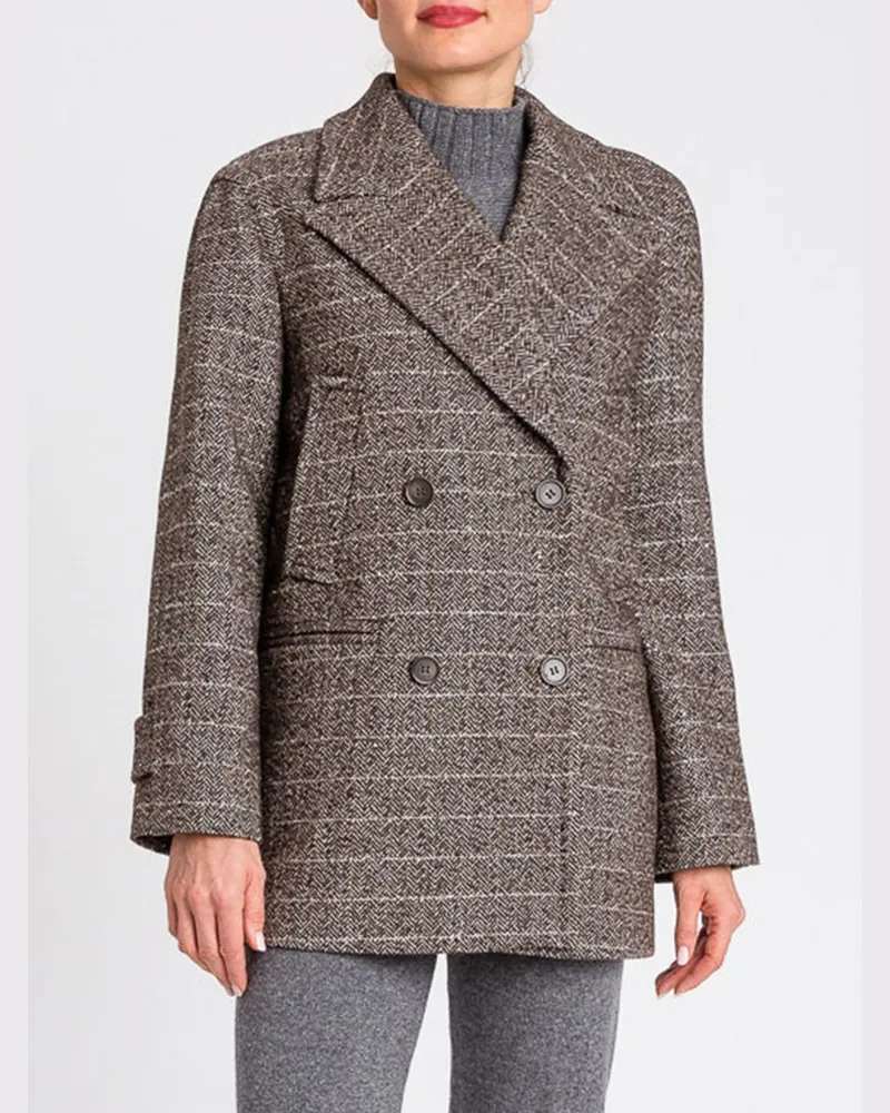 Twin-Set Mantel damen Braun